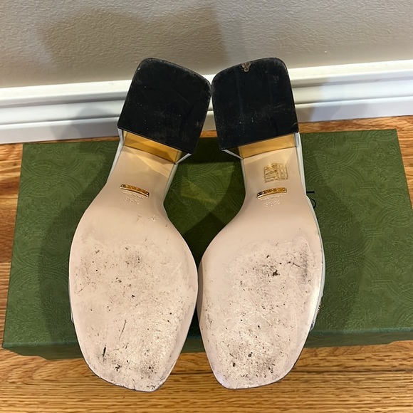 Authentic Gucci Heeled Slides - Picture 5 of 5